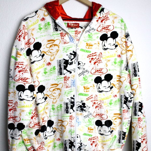 Disney Tops - Disneyland Womens  Mickey Mouse Hoodie Outwear